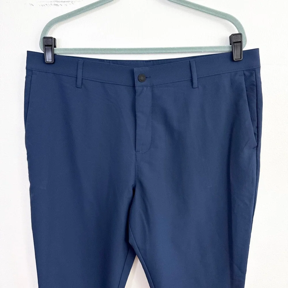 Banana Republic Men's Performance Dress Pants Navy Slim Fit 38x29